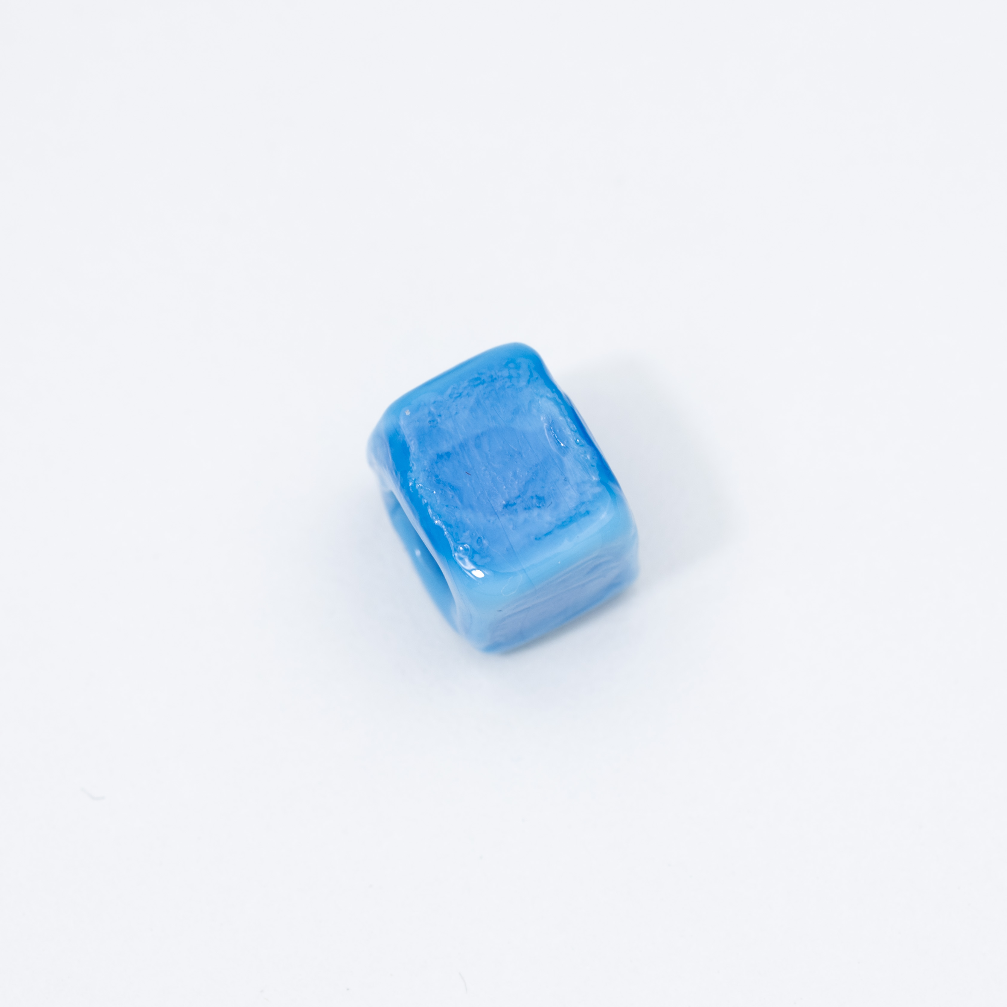 18427 Turquoise Square Spacer 12mm